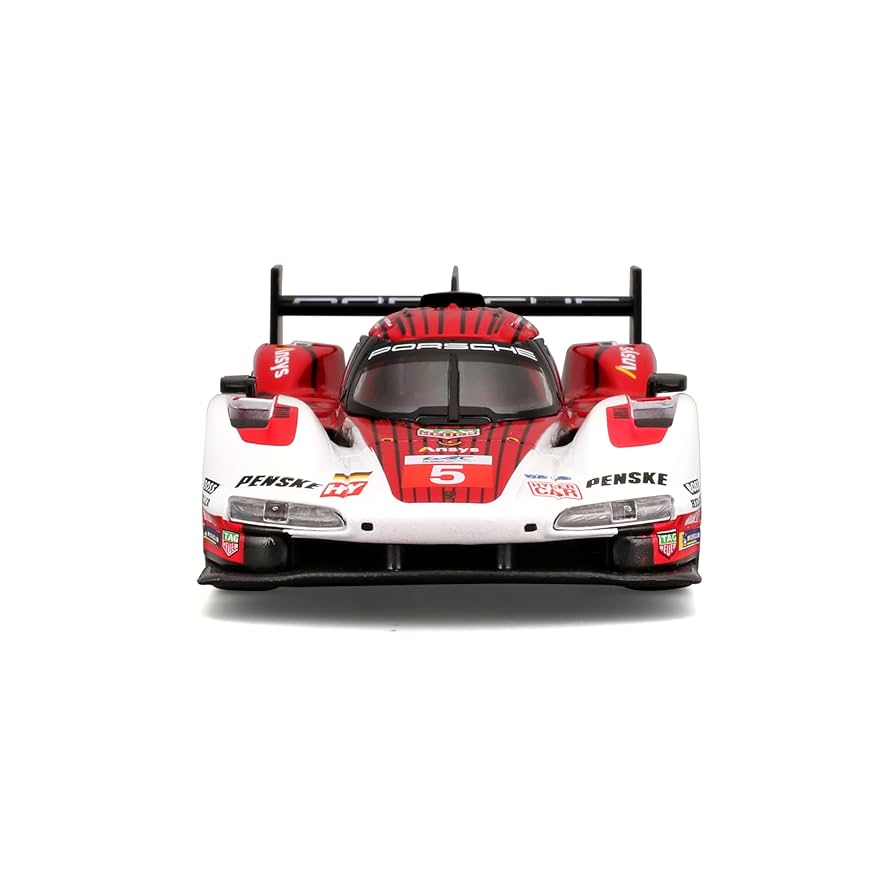 Amazon | Bburago（ブラーゴ） 1/43 ポルシェ 963 #5 ル・マン